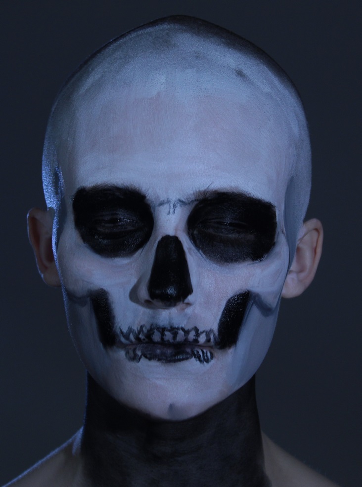 skull face paint